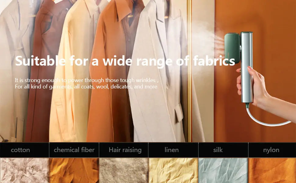 Versatile Fabric Care with the Nesugar G2 Handheld Steamer