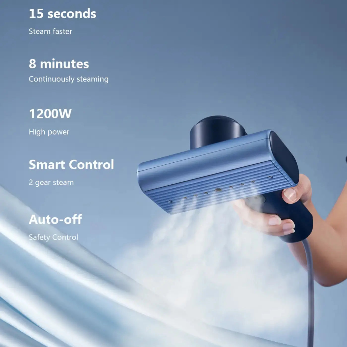 Nesugar G9 Pro Smart Handheld Steamer for Clothes – Global Voltage - Nesugar