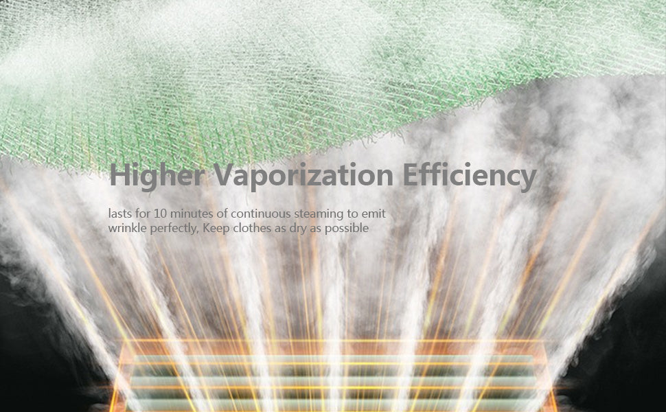 Higher Vaporization Efficiency
