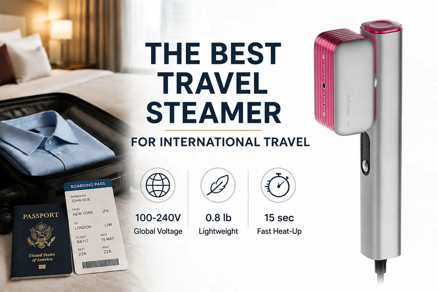 The Best Travel Steamers for International Travel: What Frequent Travelers Should Look For