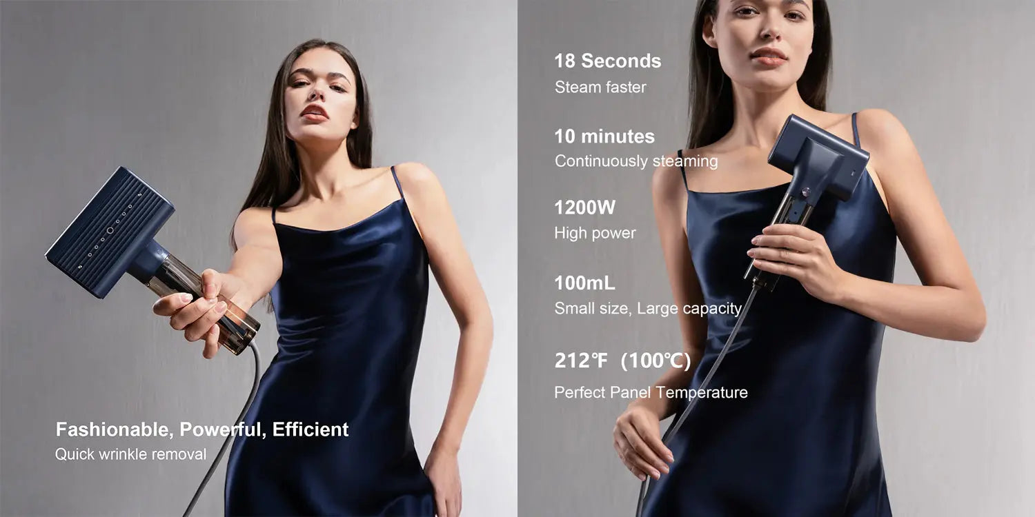 The Only Travel Steamer You Need: Large Capacity, Fast Preheat, and Portable Design Nesugar