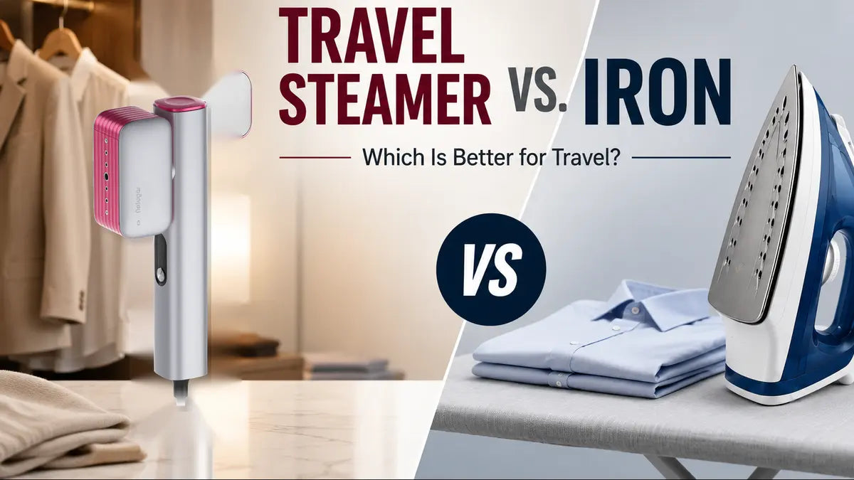 Travel Steamer vs. Iron: Which Is Better for Travel?