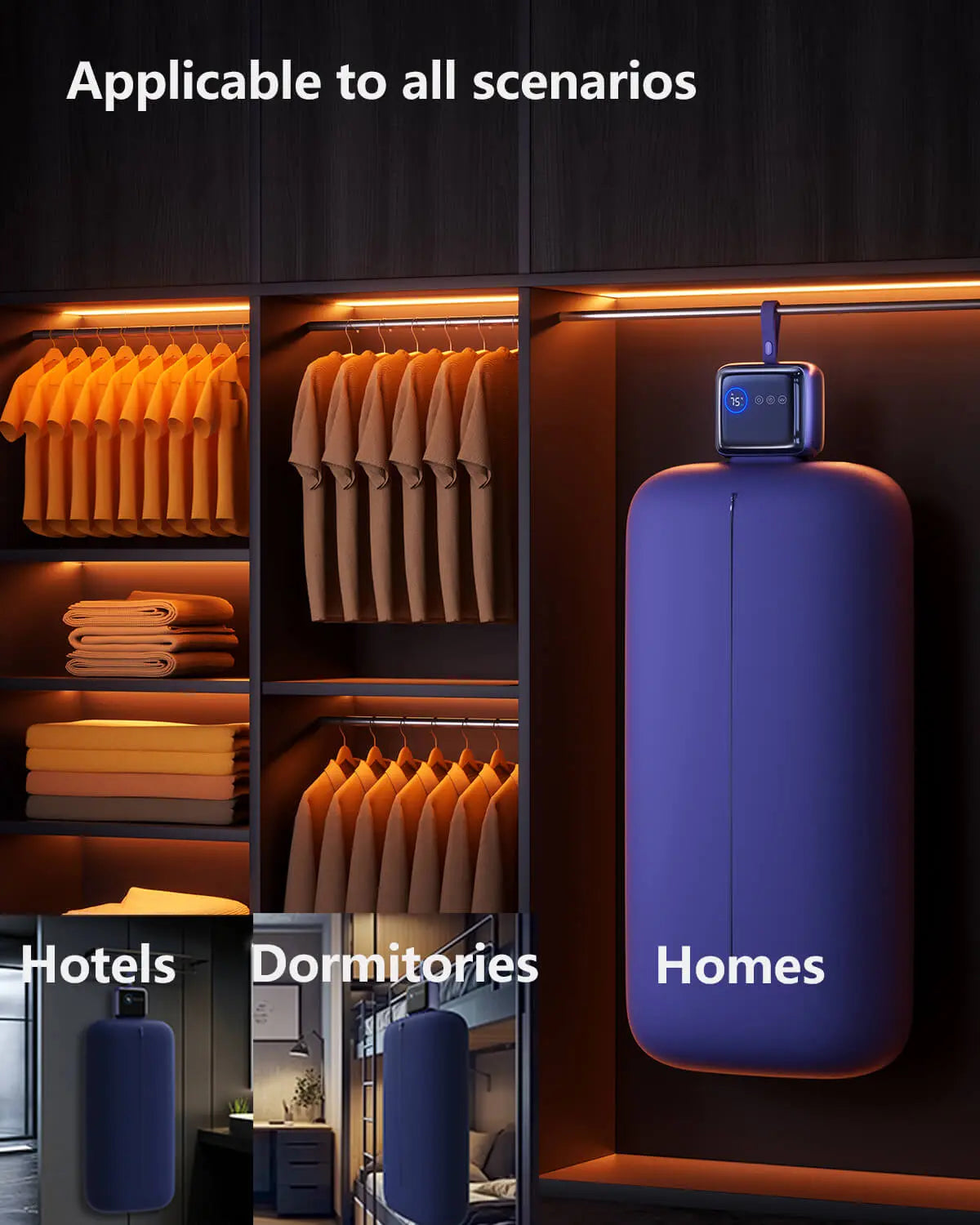 Nesugar H3 Global Voltage(100-240V) Portable Clothes Dryer Nesugar