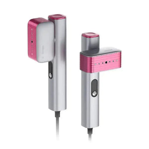 Nesugar G2 Pro portable handheld garment steamer in silver pink for travel