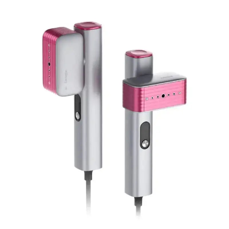 Nesugar G2 Pro portable handheld garment steamer in silver pink for travel
